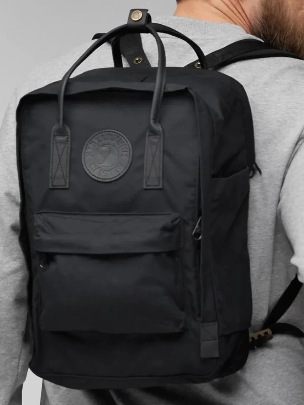 Fjallraven Kanken No. 2 Black Laptop 15” Backpack Bag